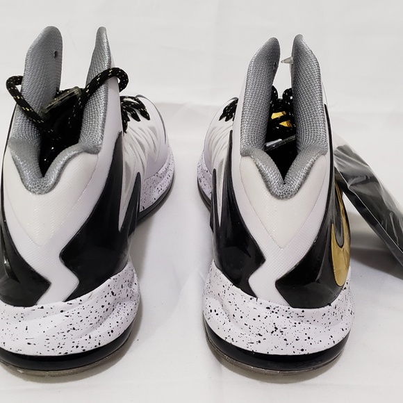 LeBron 10 P.S. Elite+ \'White Gold Black\' main image 6